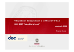 Thumb interpretaci%c3%b3n de requisitos en la certificaci%c3%b3n ohsas 18001 2007 vs auditor%c3%ada legal 