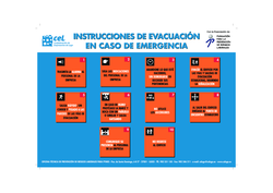 Thumb cartel. instrucciones de evacuaci%c3%b3n en caso de emergencia 